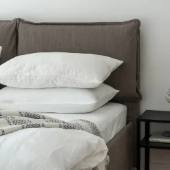 Bellecour Lot de 2 oreillers Alaska 50x70 cm Fibres creuses polyester New