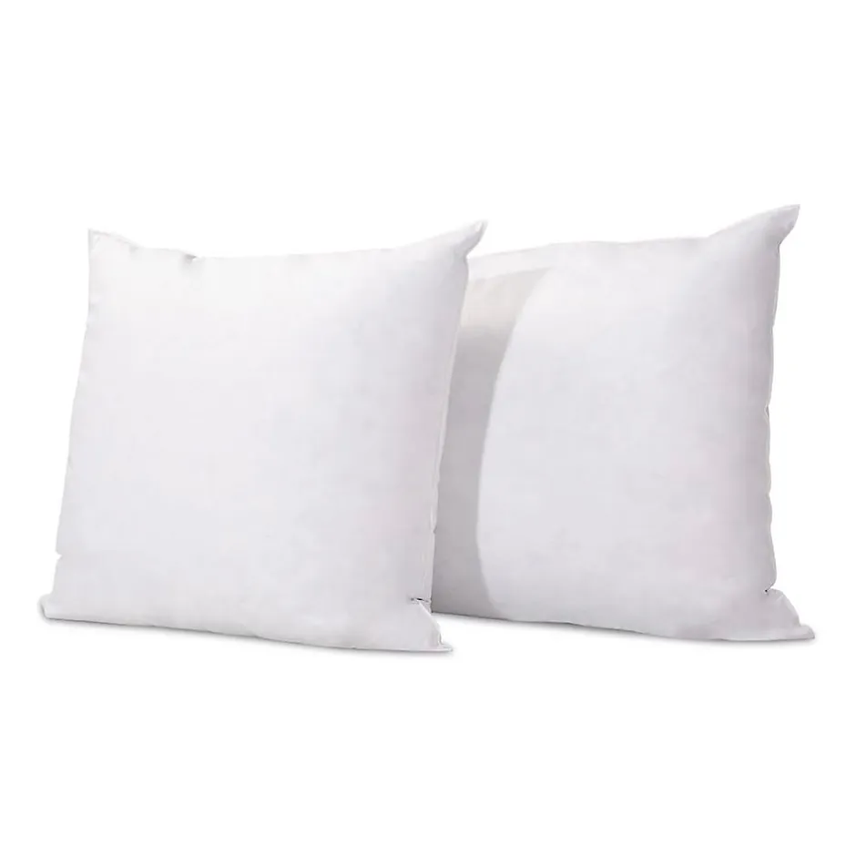 Bellecour Lot de 2 oreillers Chambord 60x60 cm Duvet & Plumes