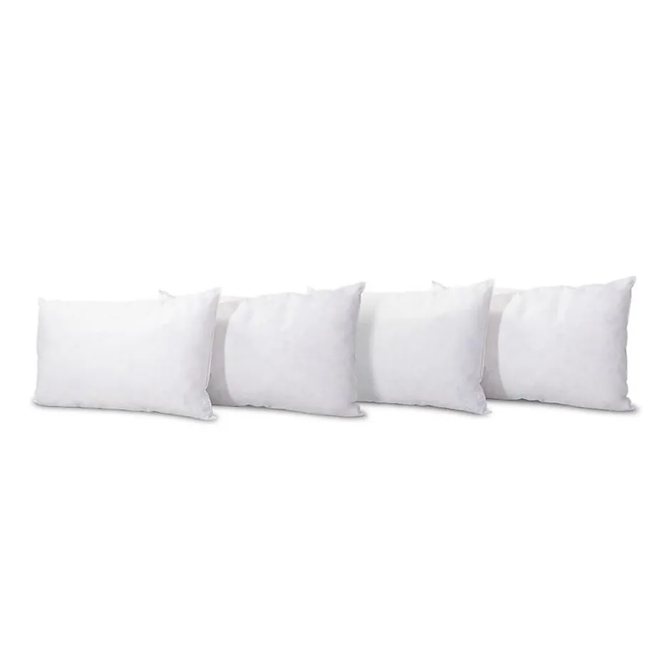 Bellecour Lot de 4 oreillers Chambord 40x60 cm Duvet & Plumes Discount