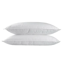 Homescapes Lot de 2 oreillers en microfibre, 50 x 75 cm - Discount