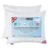 Homescapes Lot de 4 oreillers en microfibre, 60 x 70 cm - Clearance