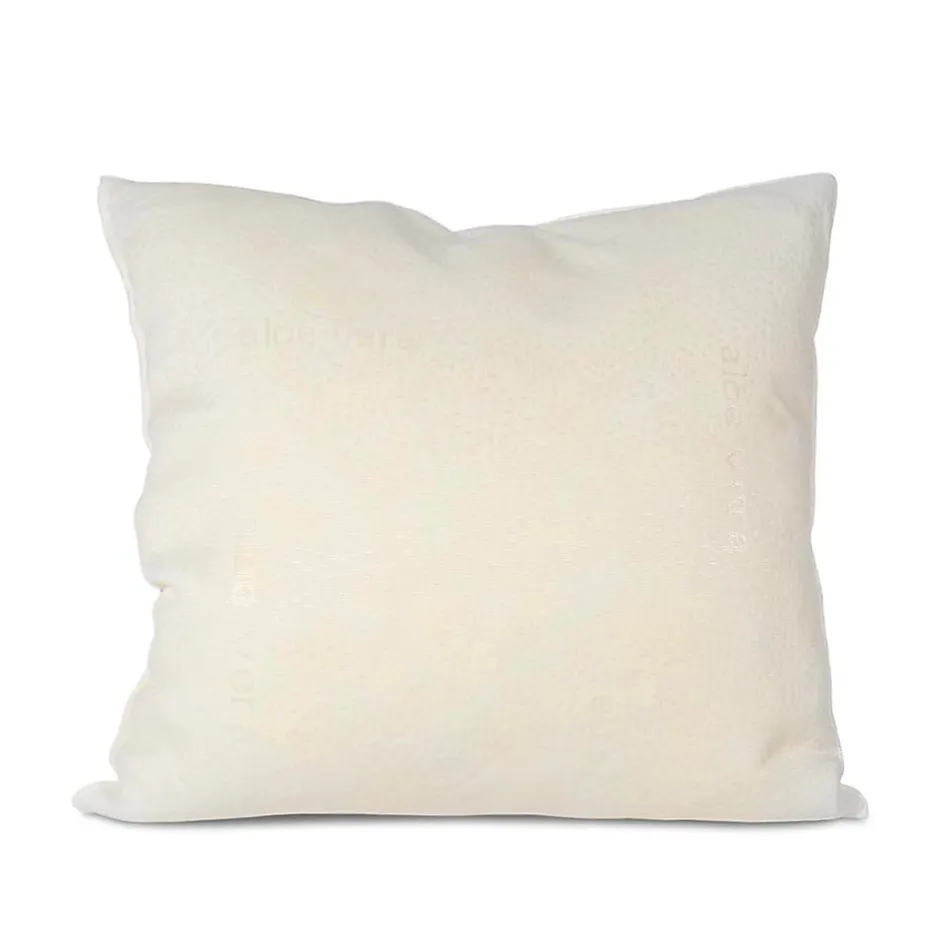 Olympe Literie Lot de 4 oreillers Flocons 60x60 cm Mémoire de forme