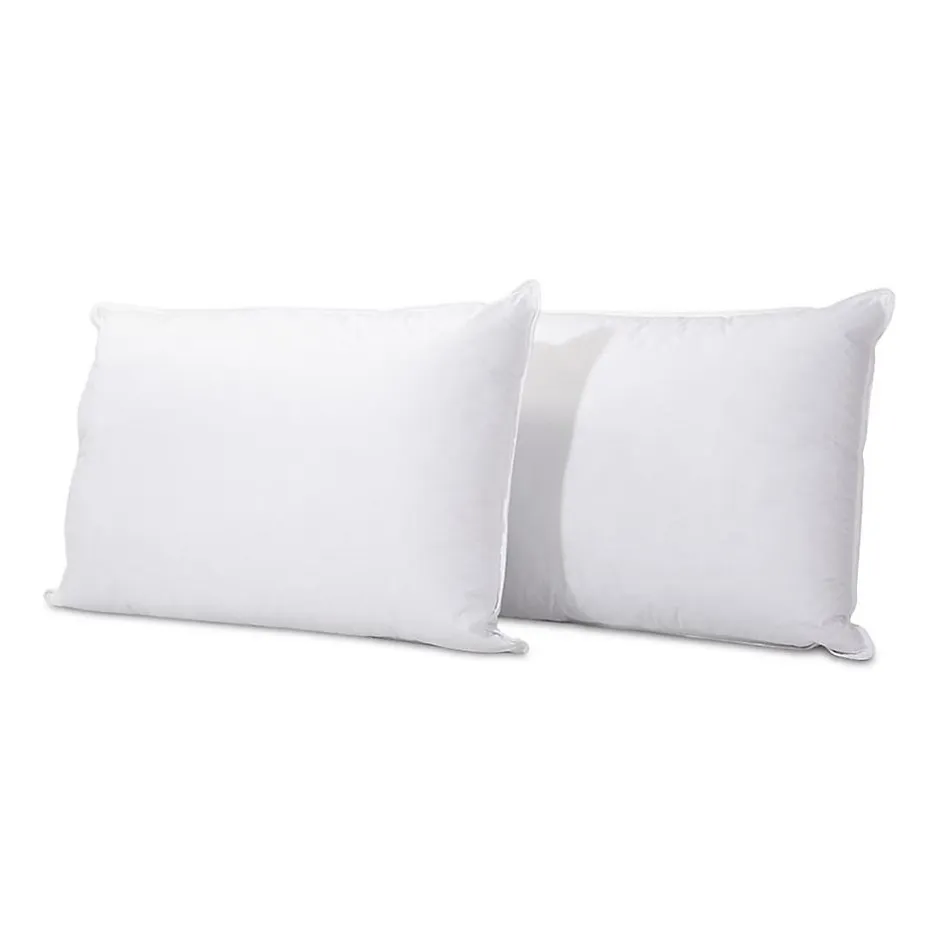 Bellecour Lot de 2 oreillers Grand Palace 45x70 cm Fibres creuses polyester Sale