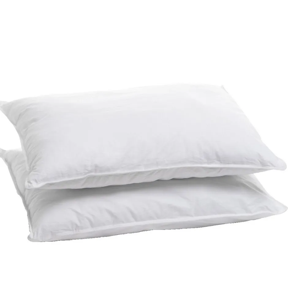 Bleu Calin Lot de 2 Oreillers Mémoire de Forme Mixte 50x70cm