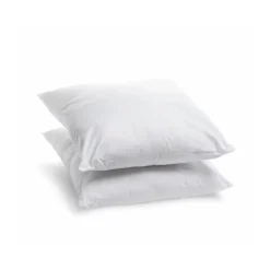 Bleu Calin Lot de 2 Oreillers Moelleux 60x60cm LAVABLE À 95 C Discount