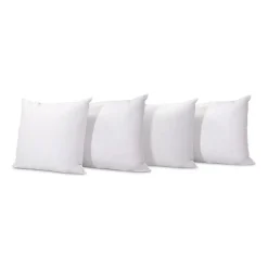 Olympe Literie Lot de 4 oreillers Natura 65x65 cm Duvet & Plumess Clearance