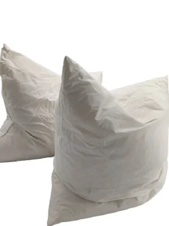 Mortreux Lot De 2 Oreillers Plumettes Percale De Coton - 60x60 - 476 Online
