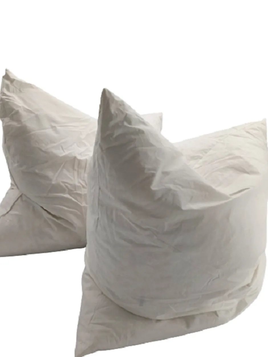 Mortreux Lot De 2 Oreillers Plumettes Percale De Coton - 60x60 - 476 Online