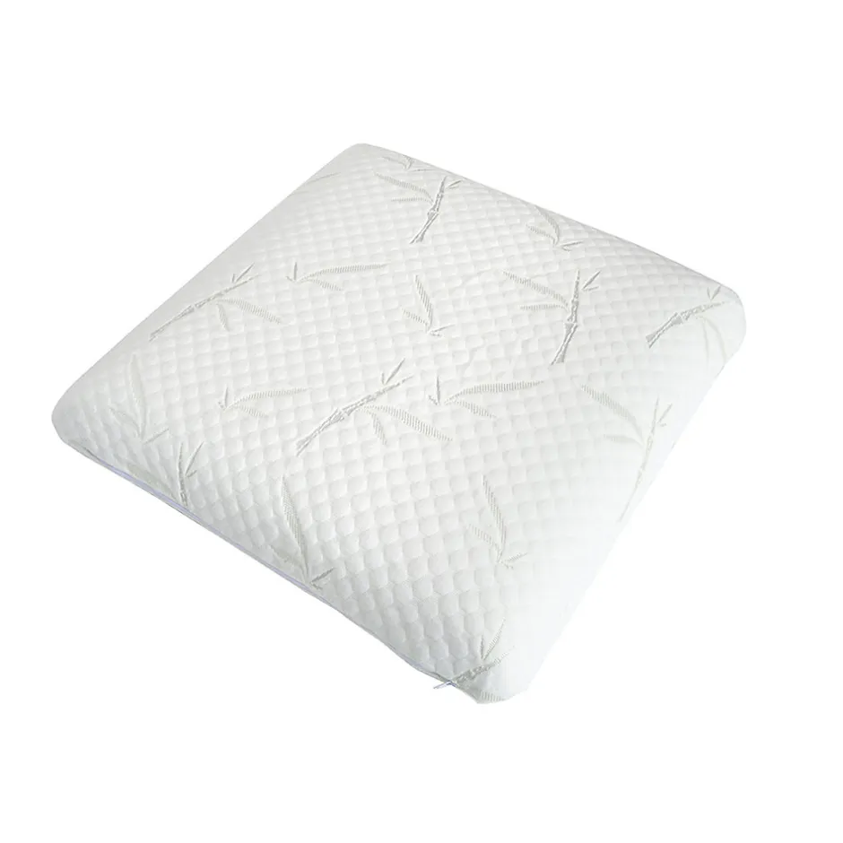 Olympe Literie Lot de 2 oreillers Sérénité 60x60 cm Mémoire de forme