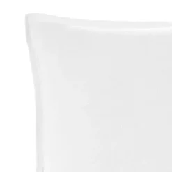 Sensei Maison Lot de 2 taies d'oreiller en gaze de coton Blanc 50x70 cm LOFT Clearance