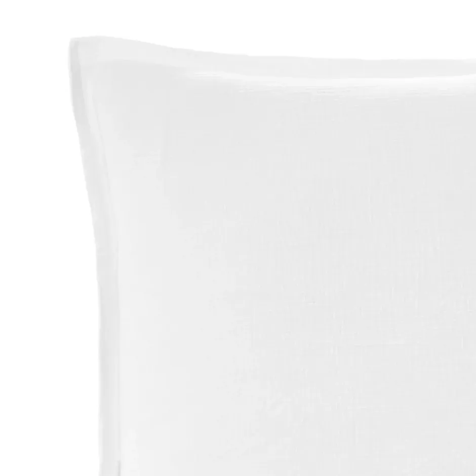 Sensei Maison Lot de 2 taies d'oreiller en gaze de coton Blanc 50x70 cm LOFT Clearance