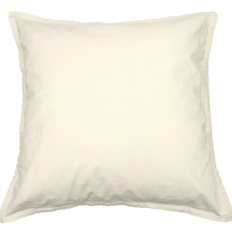 Sensei Maison Lot de 2 taies d'oreiller en coton Ecru 65x65 cm STUDIO Sale