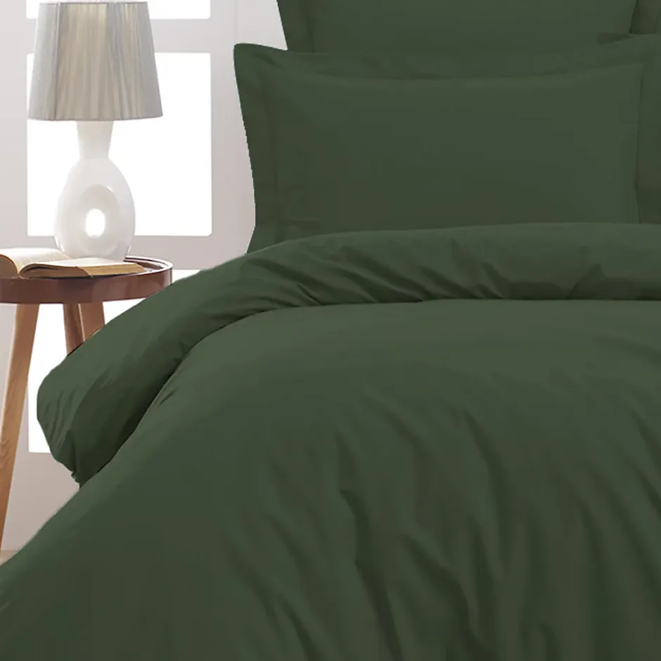 Sensei Maison Lot de 2 taies d'oreiller en percale de coton Eucalyptus 50x70 cm SOFT PERCALE Hot