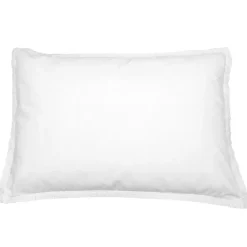 Sensei Maison Lot de 2 taies d'oreiller en coton Blanc 50x70 cm STUDIO Hot