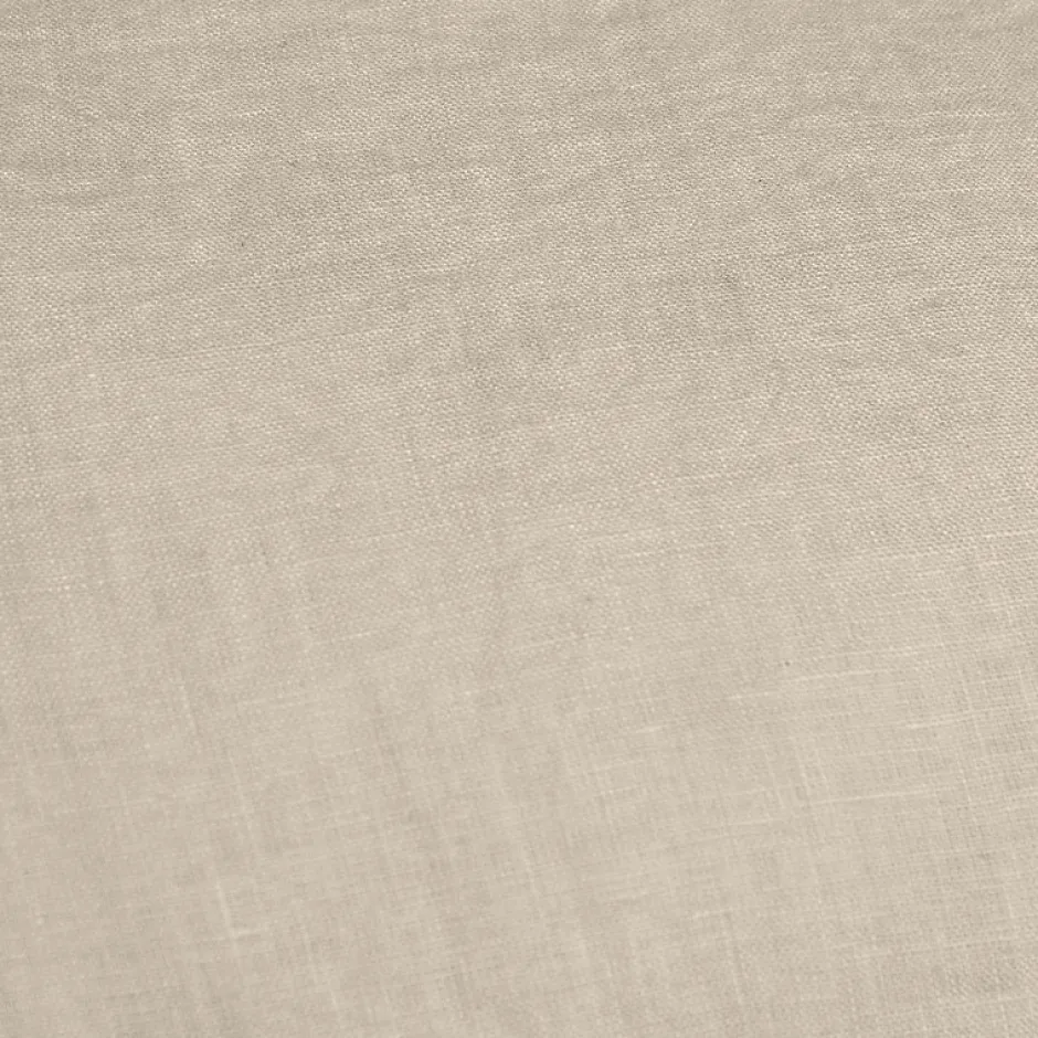 Meubletmoi Lot de 2 taies d'oreillers 50 x 70 cm en lin lavé sable - LUISA Sale