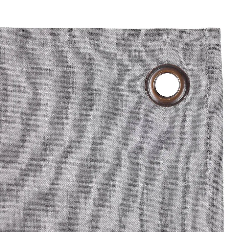 Atmosphera Créateur D'Intérieur Lot de 2 torchons imprimés - coton - gris clair - 45x70 cm - Atmosphera Best