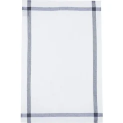 Atmosphera Créateur D'Intérieur Lot de 2 torchons imprimés - coton - bleu - 45x70 cm - Atmosphera Discount