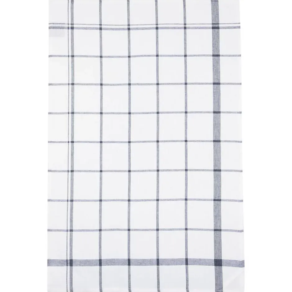 Atmosphera Créateur D'Intérieur Lot de 2 torchons imprimés - coton - bleu - 45x70 cm - Atmosphera Discount