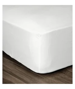 Lovely Home Drap Housse 100% coton 160x200x30 cm blanc Online