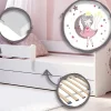 Kobi LUK lit enfant avec tiroir et barreau 140x70 princesse endormie Hot