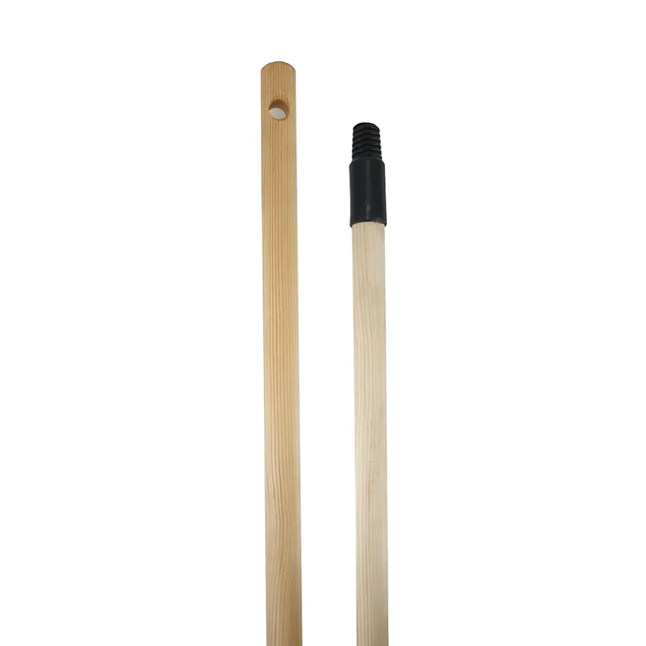 GoodHome Manche à balai en bois L.117 cm Online