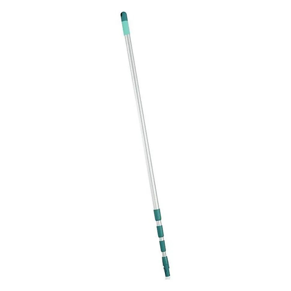 Leifheit Manche Télescopique 145 a 400 cm 41523 , manche a balais réglable et extensible, Click-system , pour nettoyage sols, v Hot