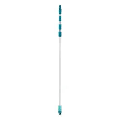 Leifheit Manche Télescopique 145 a 400 cm 41523 , manche a balais réglable et extensible, Click-system , pour nettoyage sols, v Hot