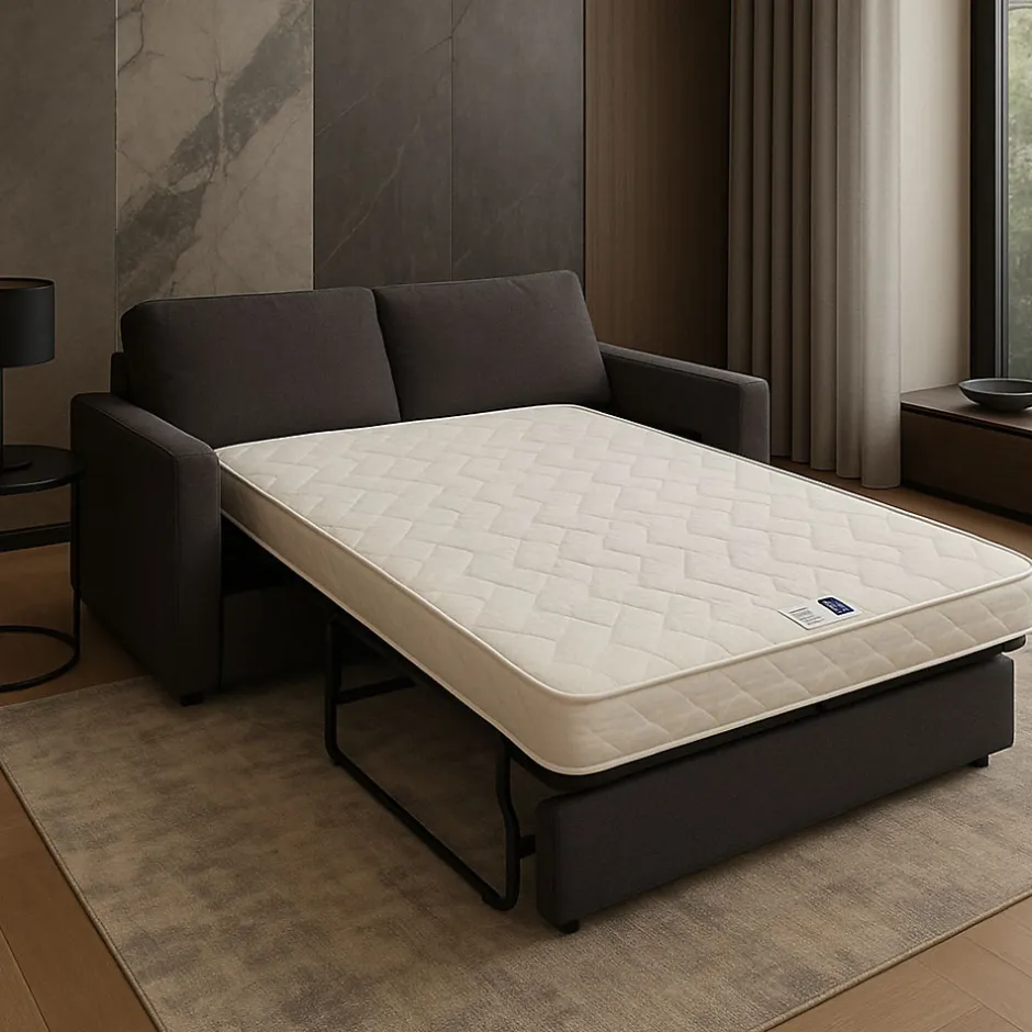 King Of Dreams Matelas 10 cm soutien ferme - 120x190 - confort optimal - usage quotidien - oreiller et protege matelas offerts