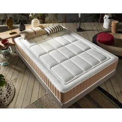 Eccox Matelas - - Visco Serenity - 140x190 cm - Épaisseur 22 cm - Mousse à mémoire de forme Best