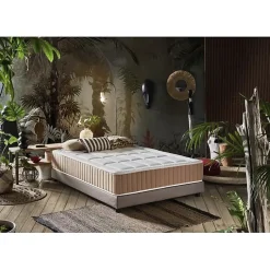 Eccox Matelas - - Visco Serenity - 140x190 cm - Épaisseur 22 cm - Mousse à mémoire de forme Best