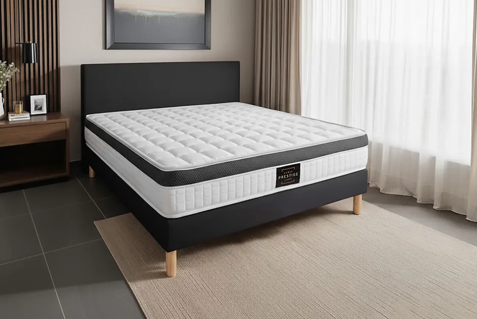 Prestige Literie Matelas Mémoire de forme - Confort : Ferme Hot