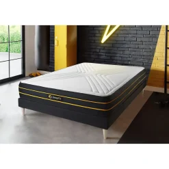 Sleepfit Matelas Mémoire de forme et micro ressorts ensachés - Confort : Equilibré Online