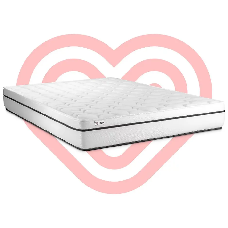 Vitalit Matelas Mousse polyuréthane à mémoire de forme - Confort : Ferme Best
