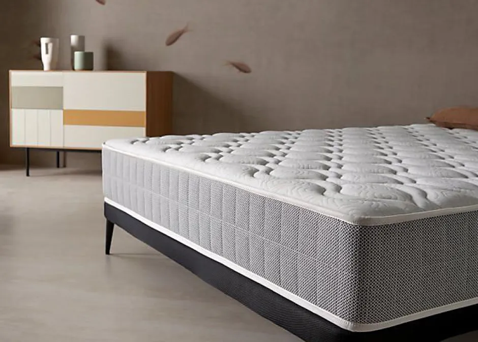 Eccox Matelas - Pureflex - Visco - Haute densité HR Zigzag - 180x200 cm - 26 cm d'épaisseur