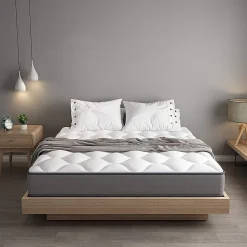 Teeno Matelas à ressorts 140 x 200 cm, 20 cm d'épaisseur, 7 zones ergonomiques Best