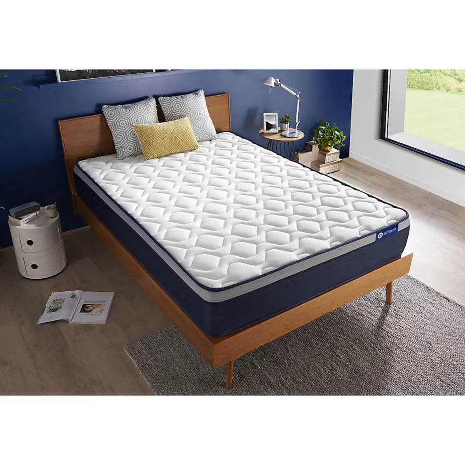 Actisom Matelas Ressorts ensachés et mémoire de forme - Confort : Ferme