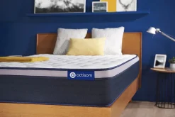 Actisom Matelas Ressorts ensachés et mémoire de forme - Confort : Ferme
