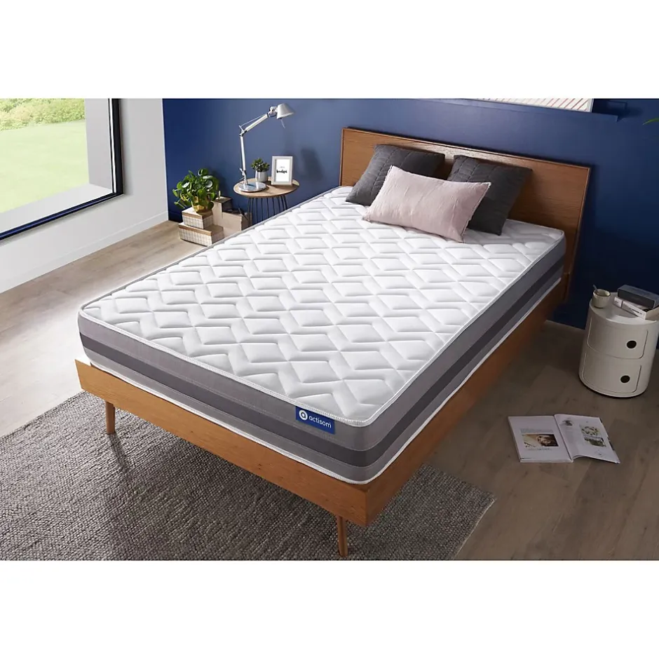 Actisom Matelas Ressorts ensachés et mémoire de forme - Confort : Mi-ferme Best
