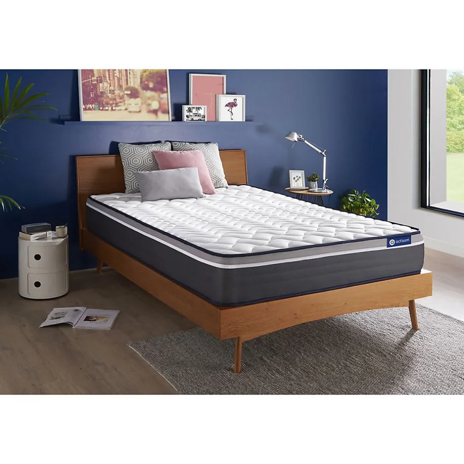 Actisom Matelas Ressorts ensachés et mémoire de forme - Confort : Très ferme