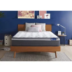 Actisom Matelas Ressorts ensachés et mémoire de forme - Confort : Très ferme