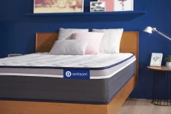 Actisom Matelas Ressorts ensachés et mémoire de forme - Confort : Très ferme