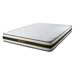 Sleepfit Matelas Ressorts ensachés et mémoire de forme - Confort : Ferme