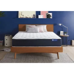 Actisom Matelas Ressorts ensachés et mémoire de forme - Confort : Equilibré Discount