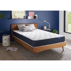 Actisom Matelas Ressorts ensachés et mémoire de forme - Confort : Equilibré Discount