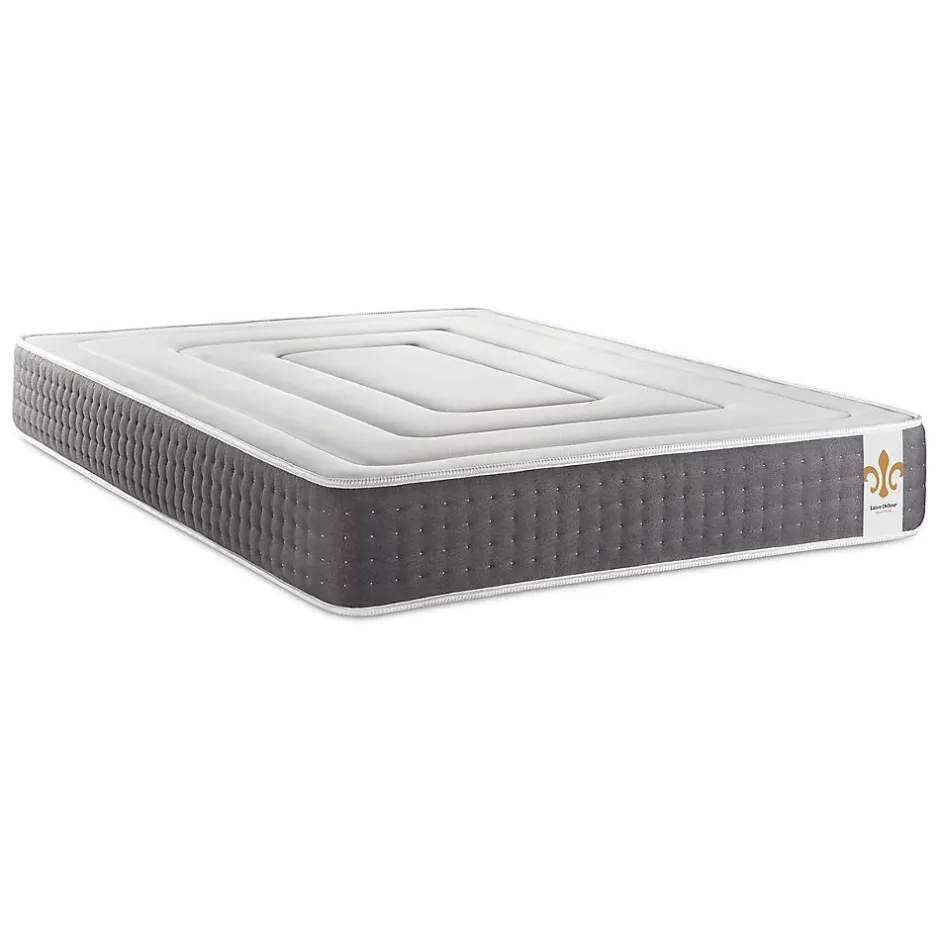 Litier Deluxe Matelas Ressorts ensachés et mémoire de forme - Confort : Ferme