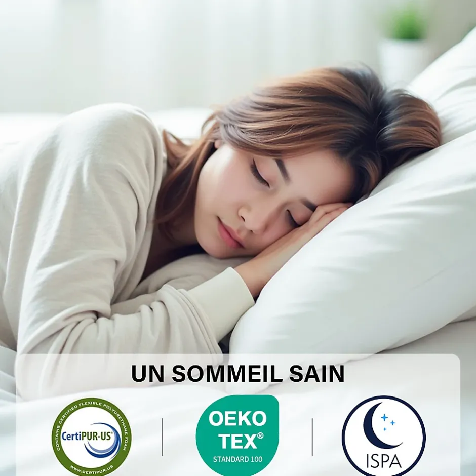 Teeno Matelas à ressorts 90x190 cm, épaisseur 20 cm