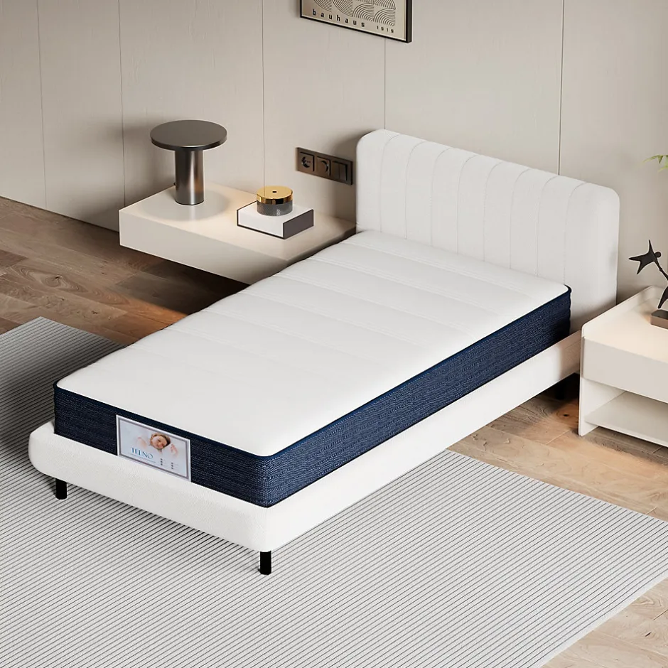 Teeno Matelas à ressorts 90x190 cm, épaisseur 20 cm