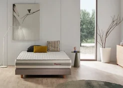 Eccox Matelas - VISCO LUXURY - Hermes - Haute densité HR Pro Nature - 26 cm - 90x190