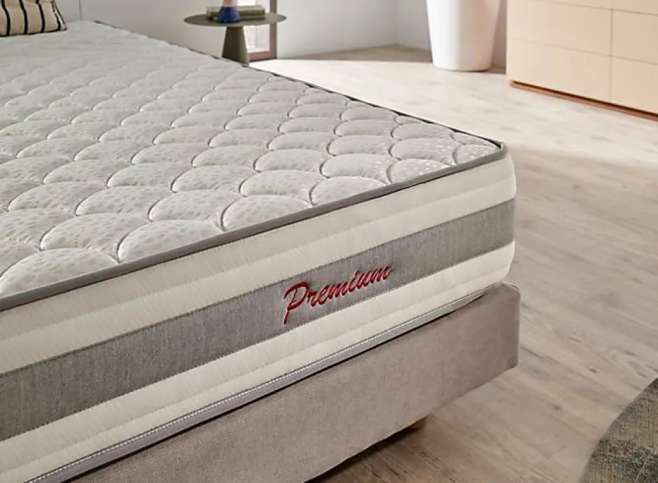 Eccox Matelas - VISCO LUXURY - Hermes - Haute densité HR Pro Nature - 26 cm - 90x190