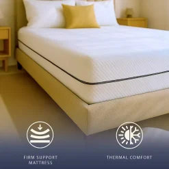 The White Stone Matelas 160 X 200 Hauteur 16 cm Orthopédique Hypoallergénique Fabriqué en Italie Best